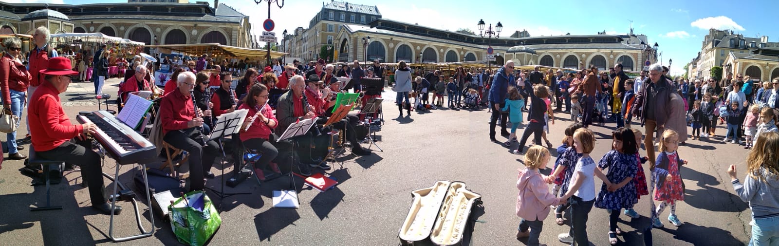 Dans le cadre du VJF au marché de Versailles